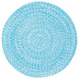 Safavieh Braided Brd351L Blue/Ivory Rugs.