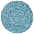 Safavieh Braided Brd351M Blue/Black Rugs.