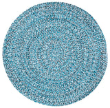 Safavieh Braided Brd351M Blue/Black Rugs.