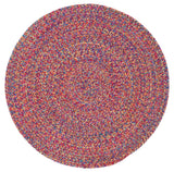 Safavieh Braided Brd351Q Red/Yellow Rugs.
