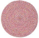Safavieh Braided Brd351U Pink/Yellow Rugs.