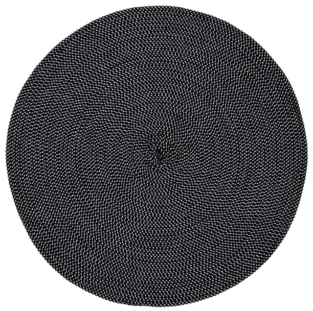 Safavieh Braided Brd403Z Black/White Rug.