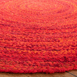 Safavieh Braided Brd452Q Red Rug.