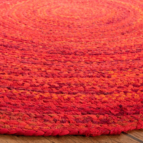Safavieh Braided Brd452Q Red Rug.