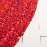 Safavieh Braided Brd452Q Red Rug.
