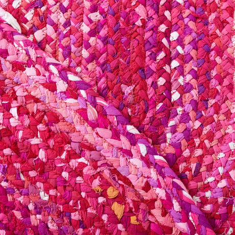 Safavieh Braided Brd452U Pink/Fuchsia Rug.