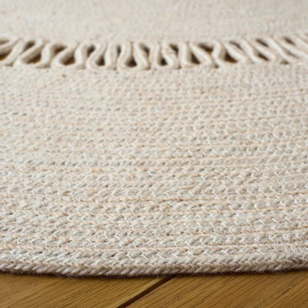 Safavieh Braided 5'-0" x 5'-0" Rug in Beige