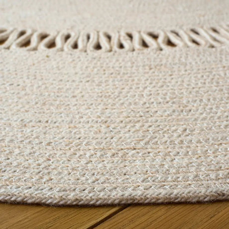 Safavieh Braided 5'-0" x 5'-0" Rug in Beige