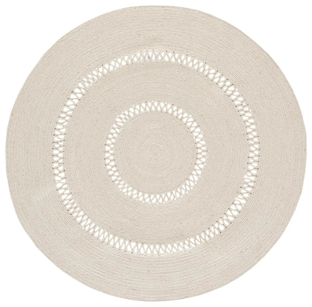Safavieh Braided 5'-0" x 5'-0" Rug in Beige