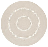 Safavieh Braided 5'-0" x 5'-0" Rug in Beige