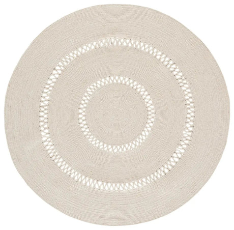 Safavieh Braided 5'-0" x 5'-0" Rug in Beige