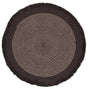 Safavieh Braided 5'-0" x 5'-0" Rug in Brown
