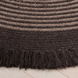 Safavieh Braided 5'-0" x 5'-0" Rug in Brown
