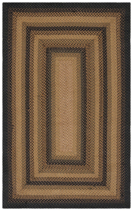 Safavieh Braided Brd651D Gold/Sage Rug.