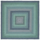 Safavieh Braided Brd651F Grey/Green Rug.