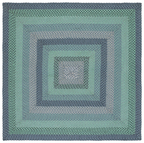 Safavieh Braided Brd651F Grey/Green Rug.