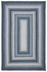 Safavieh Braided Brd651H Dark Grey/Blue Rug.