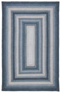 Safavieh Braided Brd651H Dark Grey/Blue Rug.