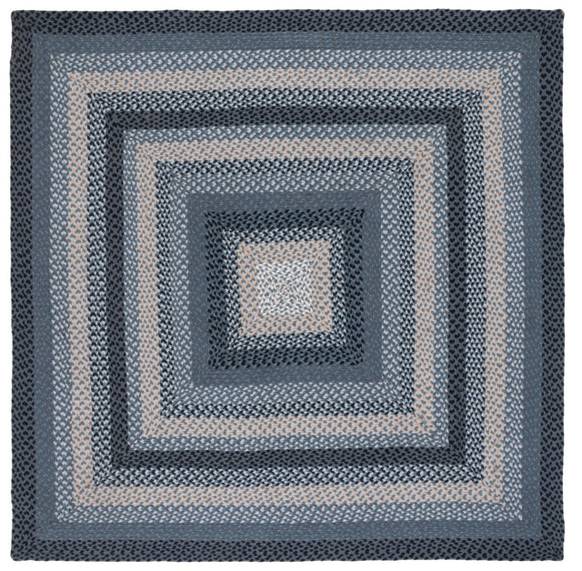 Safavieh Braided Brd651H Dark Grey/Blue Rug.