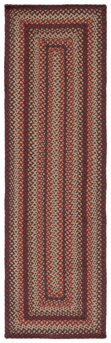 Safavieh Braided Brd651Z Brown/Rust Rug.