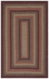 Safavieh Braided Brd651Z Brown/Rust Rug.