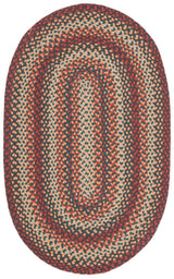 Safavieh Braided Brd651Z Brown/Rust Rug.