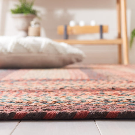 Safavieh Braided Brd651Z Brown/Rust Rug.