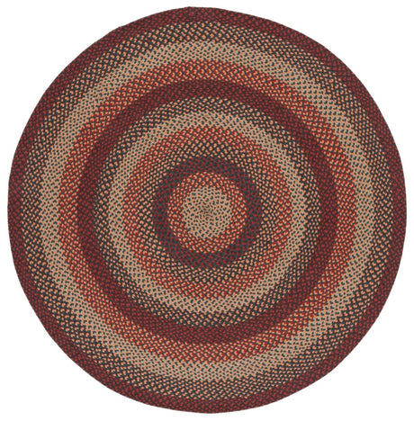 Safavieh Braided Brd651Z Brown/Rust Rug.