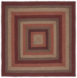 Safavieh Braided Brd651Z Brown/Rust Rug.