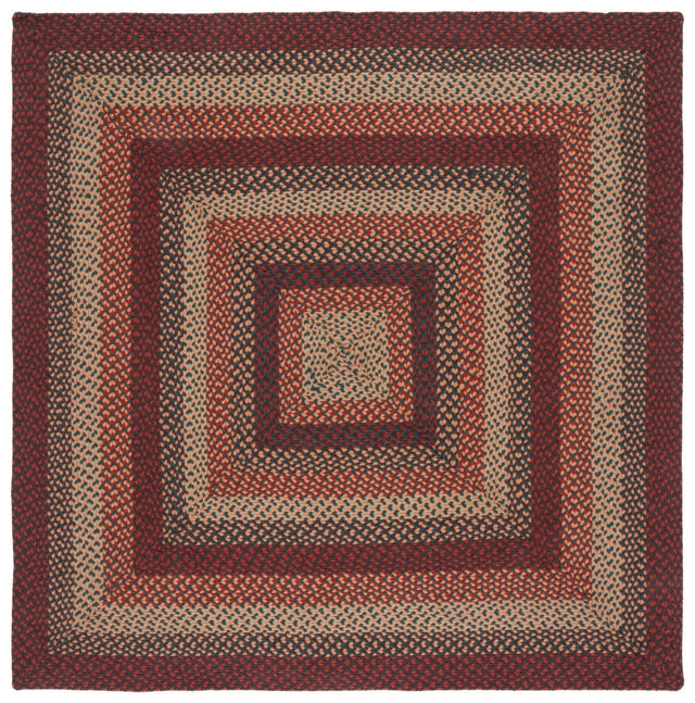 Safavieh Braided Brd651Z Brown/Rust Rug.