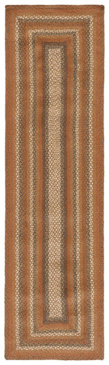Safavieh Braided Brd652A Ivory/Green Rug.