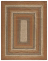 Safavieh Braided Brd652A Ivory/Green Rug.