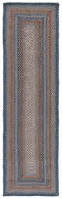 Safavieh Braided Brd652F Grey/Brown Rug.