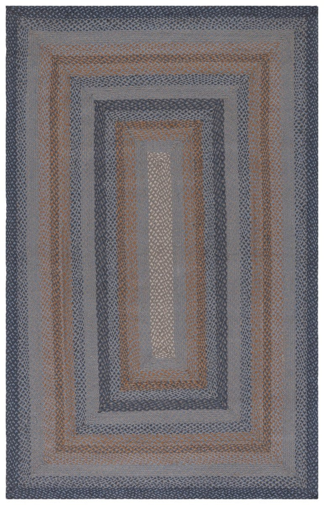 Safavieh Braided Brd652F Grey/Brown Rug.