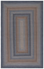 Safavieh Braided Brd652F Grey/Brown Rug.