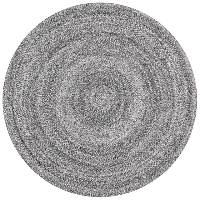 Safavieh Braided Brd800F Grey/Charcoal Rugs.