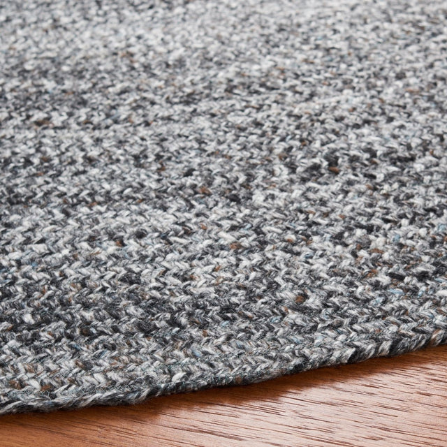 Safavieh Braided Brd800F Grey/Charcoal Rugs.