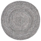 Safavieh Braided Brd800F Grey/Charcoal Rugs.