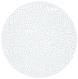 Safavieh Braided Brd801B Ivory/Light Blue Rugs.