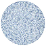 Safavieh Braided Brd801J Blue/Aqua Rugs.