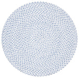 Safavieh Braided Brd801M Blue/Ivory Rugs.