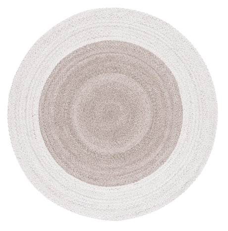 Safavieh Braided Brd803E Beige/Light Grey Rug.