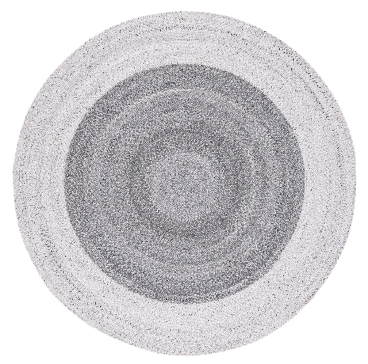 Safavieh Braided Brd803H Dark Grey/Light Grey Rug.