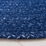 Safavieh Braided Brd803N Ivory/Navy Rug.