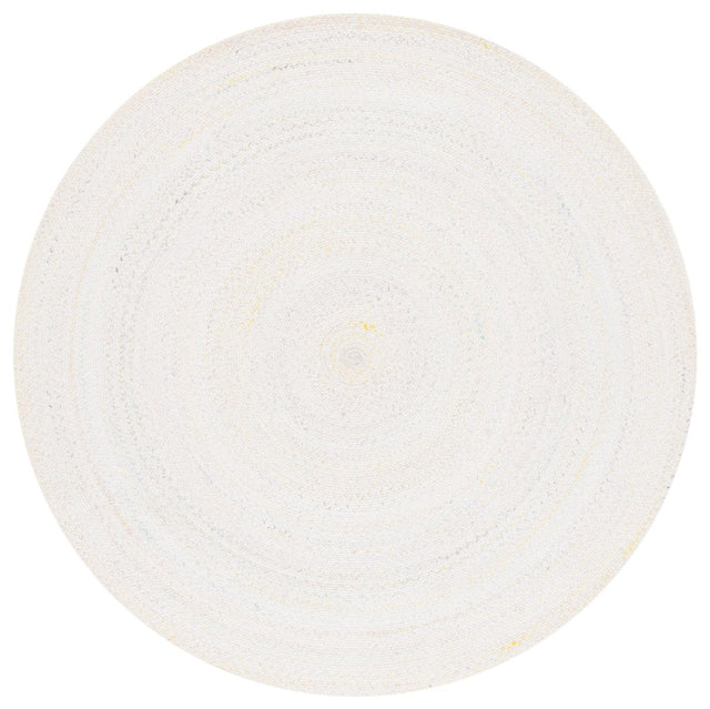 Safavieh Braided Brd804C Ivory/Yellow Rug.