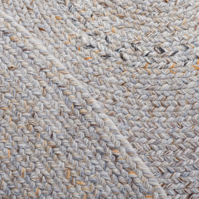 Safavieh Braided Brd804F Grey/Yellow Rug.