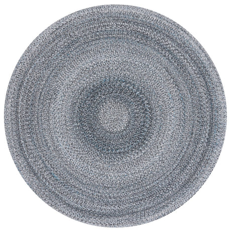 Safavieh Braided Brd804H Dark Grey/Light Blue Rug.