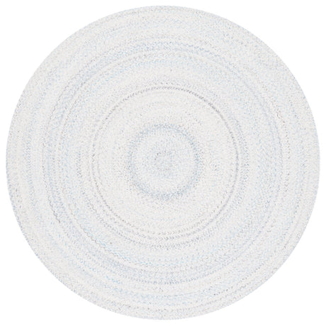 Safavieh Braided Brd804J Ivory/Light Blue Rug.