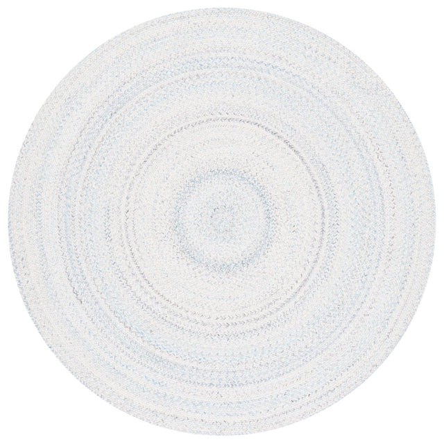 Safavieh Braided Brd804J Ivory/Light Blue Rug.