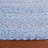 Safavieh Braided Brd804L Light Blue/Red Rug.